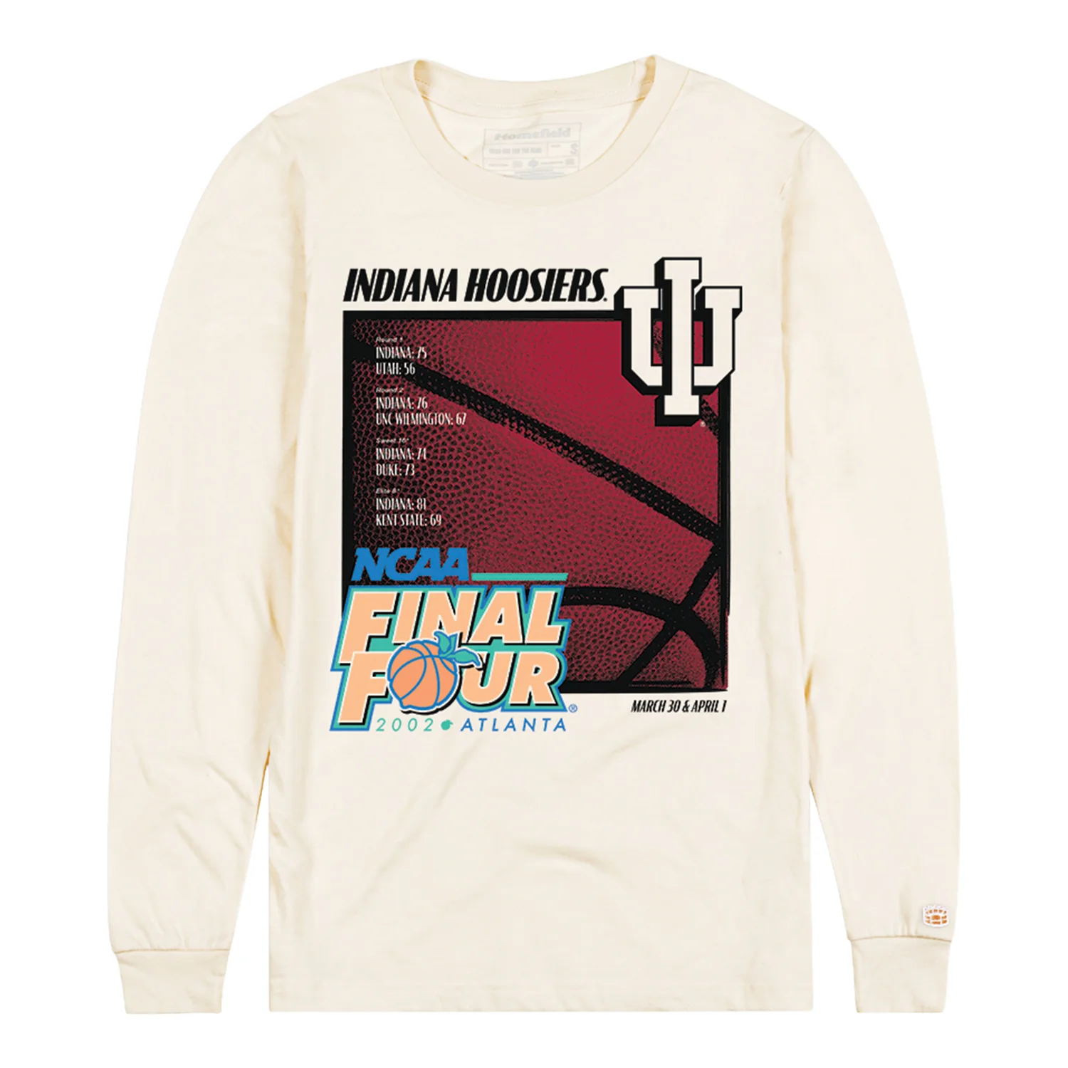 Indiana Hoosiers NCAA Final Four Vault Long Sleeve T-Shirt