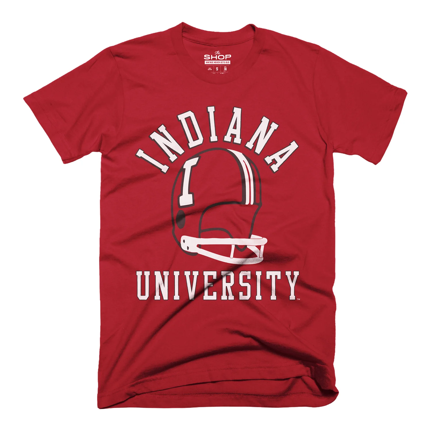 Indiana Hoosiers Vintage Football Helmet T-Shirt