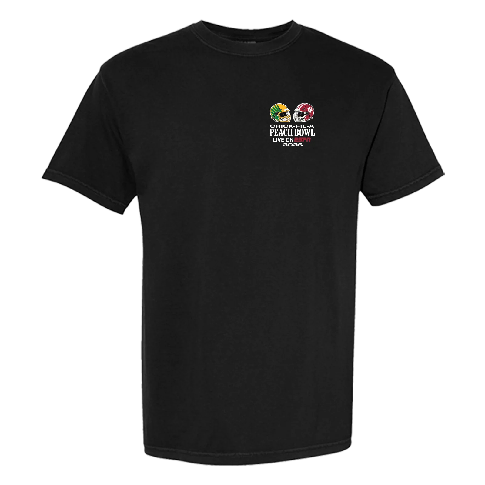 Indiana Hoosiers Peach Bowl Stadium Match Up T-Shirt