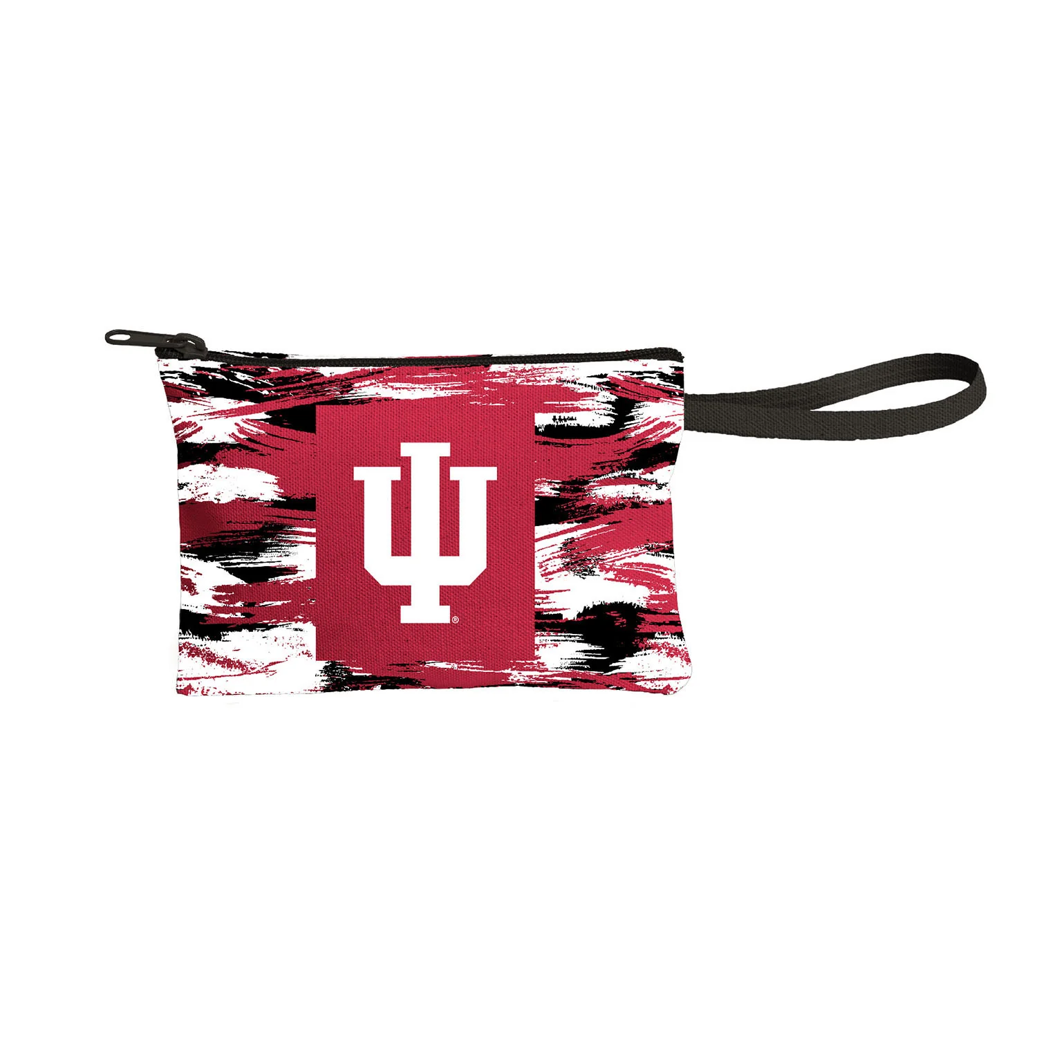 Indiana Hoosiers Brushed Vinyl Crimson Wristlet
