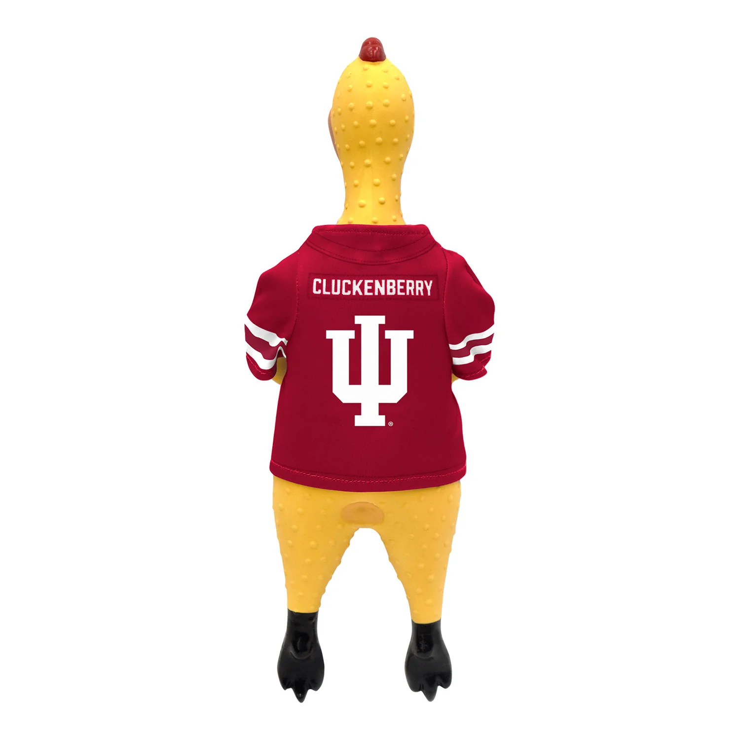 Indiana Hoosiers Pet Rubber Chicken Toy - Image 2
