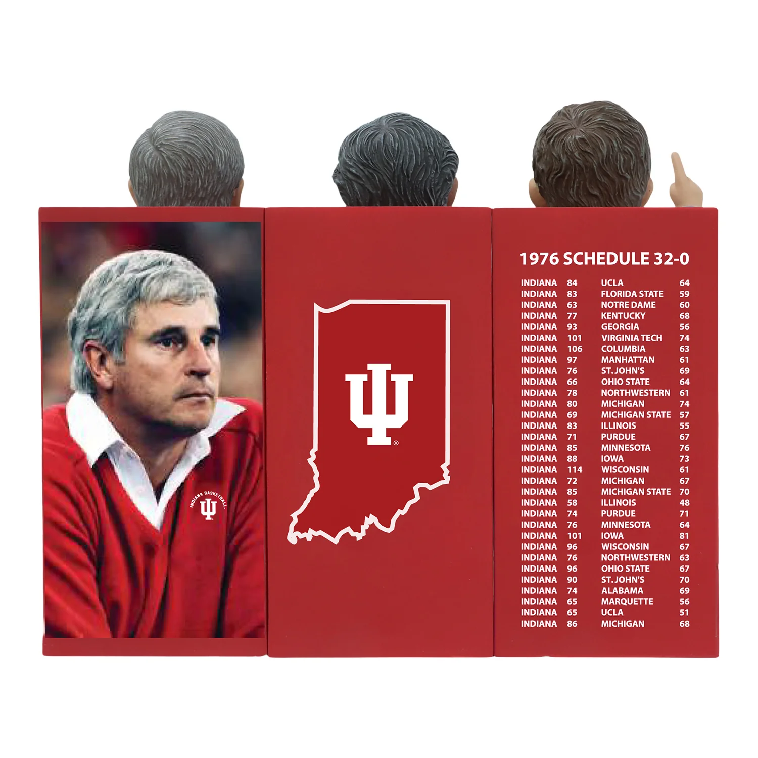 Bob Knight Championship Bobblehead Set - Image 5