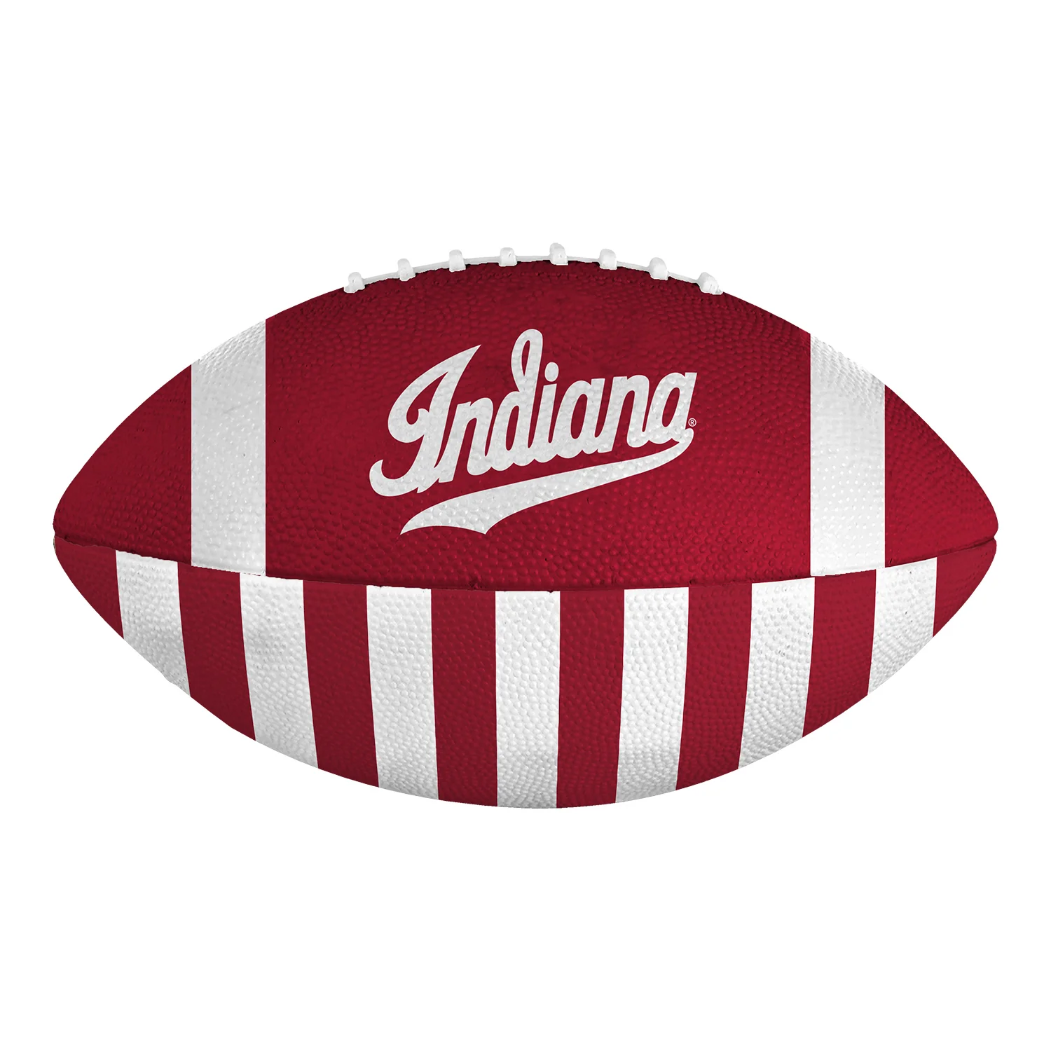 Indiana Hoosiers Candy Stripe Mini Football