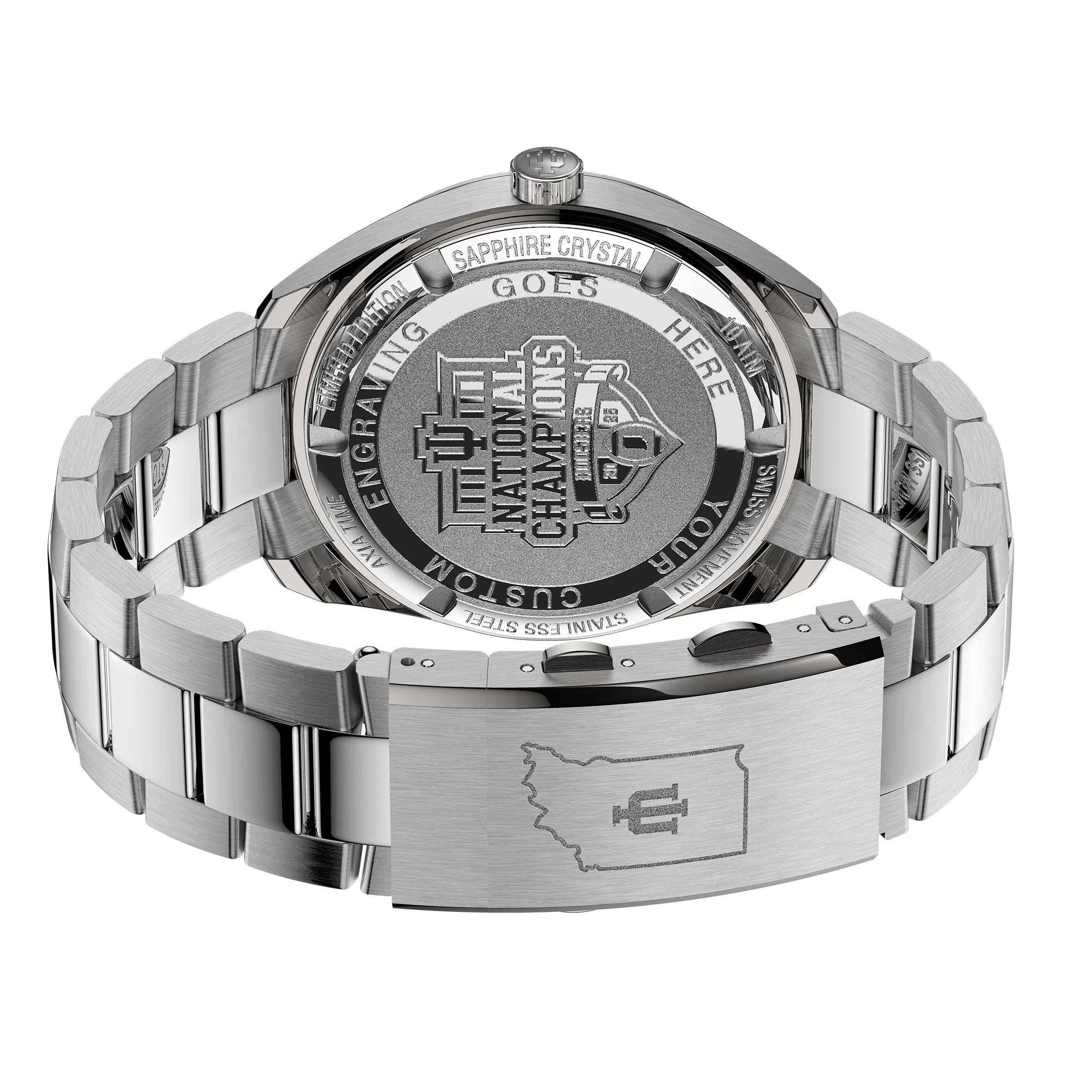 Indiana Hoosiers Axia Time 2025 National Champions Lythos Watch - Image 3