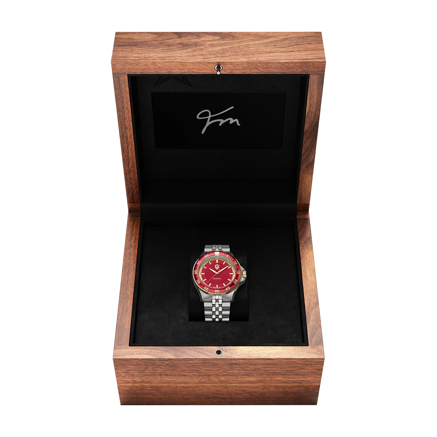Indiana Hoosiers Axia Time Heisman Argos Watch - Mendoza Auotgraphed Box Set Edition - Image 3