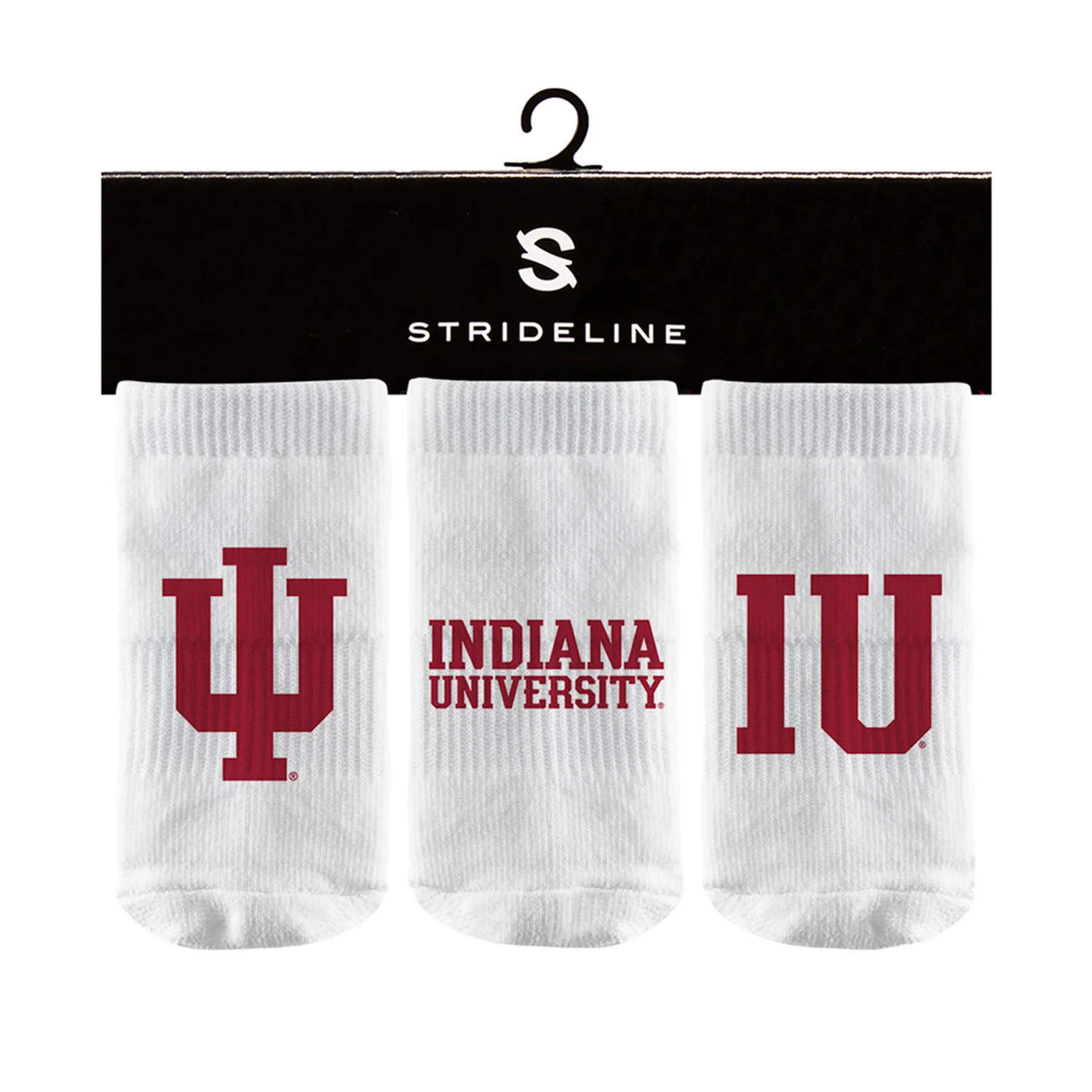 Indiana Hoosiers Baby Socks 3-Pack