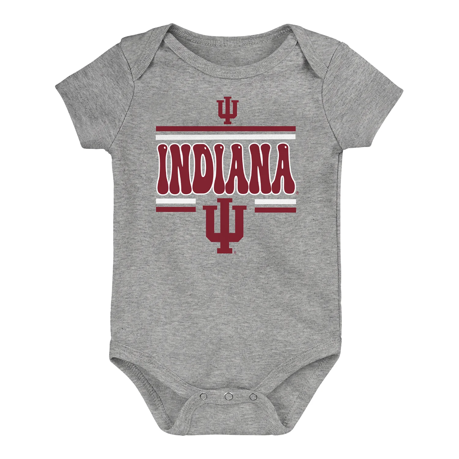 Indiana Hoosiers Infant Commic 3 Pack Onsies - Image 3
